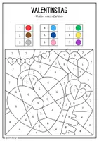 Vorschau - Mal- und Bastelvorlagen - Valentinstagsbasteln - Das ultimative Bastelpaket - Seite 3
