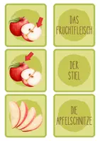 Vorschau - Spiele - Rund um das Thema Apfel / Wortschatz - Seite 3