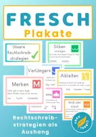 Vorschau - Arbeitsblätter - Materialpaket Rechtschreibstrategien FRESCH - Seite 1