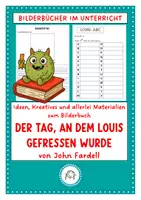 Vorschau - Arbeitsblätter - "Der Tag, an dem Louis gefressen wurde" von John Fardell - Deckblatt