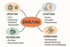 Vorschau - Arbeitsblätter - Arbeitsblätter zum Thema "Erkältung" + Lösung & MP3 + Mindmap + Infografik - Seite 2