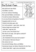 Vorschau - Arbeitsblätter - Lesetraining - Herbstgeschichten (Klasse 1-2) - Seite 2