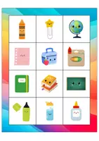 Aperçu - Jeux - Le bingo de l’école - Page 2