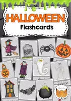 anteprima - Schede informative - Halloween Flashcards - Pagina di copertina