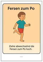 Vorschau - Bildkarten - 18 Bewegungskarten für den Schulalltag - Seite 1
