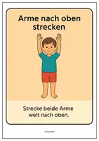 Vorschau - Bildkarten - 18 Bewegungskarten für den Schulalltag - Seite 2