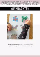 Vorschau - Mal- und Bastelvorlagen - Weihnachten-Bügelperlen - 30 Perlenvorlagen - Seite 1