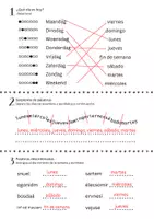 Voorbeeld - Spaans: los días de la semana - hojas de trabajo - werkbladen - Pagina 3
