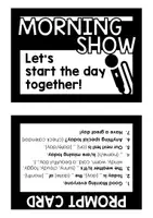 Vorschau - Anderer Materialtyp - Morning Show: Tagesbeginn + Moderationskarten - Seite 3