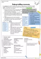 Vorschau - Merkblätter - Writing receipe: summary - Seite 2