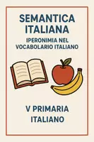anteprima - Presentazioni / Lavagne - Semantica italiana: Iperonimia nel vocabolario italiano - Pagina di copertina