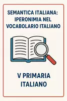 anteprima - Quiz - Semantica Italiana: Quiz Iperonimia e Relazioni tra Parole - Pagina di copertina