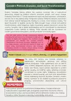 Vorschau - Arbeitsblätter - Canadian History Materialpaket: Indigenous , WW2, modern canada - Seite 2