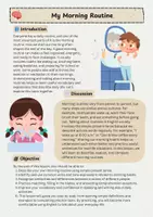 Vorschau - Arbeitsblätter - My My Morning Routine: Daily Habits Vocabulary Routine - Seite 1