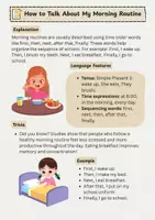 Vorschau - Arbeitsblätter - My My Morning Routine: Daily Habits Vocabulary Routine - Seite 3