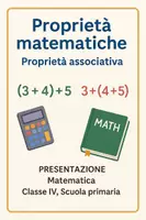 anteprima - Presentazioni / Lavagne - Proprietà matematiche: Proprietà associativa - Pagina di copertina