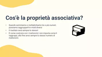anteprima - Presentazioni / Lavagne - Proprietà matematiche: Proprietà associativa - Pagina 2