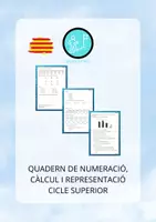 Vista previa - Hojas de trabajo - EXERCICIS DE NUMERACIÓ, CÀLCUL I REPRESENTACIÓ CICLE SUPERIOR - Portada