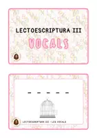 Vista previa - Hojas de trabajo - Les vocals III - LECTOESCRIPTURA - página 1