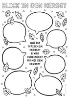 Vorschau - Arbeitsblätter - Blick aus dem Fenster in den Herbst - Kunst & Schreibprojekt - Seite 2