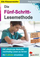Vorschau - Arbeitsblätter - Die Fünf-Schritt-Lesemethode | Lesekompetenz, sinnerfassendes Lesen, Lesefächer, Schlüsselwörter, SQ3R | Deutsch Grundschule Sekundarstufe Klasse 3-13 Lesetraining - Deckblatt