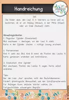 Vorschau - Aufgabenkarten - Freiarbeitsmaterial: An-, In- und Auslaut "Aa" (magischer Zylinder) - Seite 1