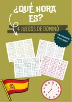 Voorbeeld - Spaans: Domino "¿Qué hora es?" - Voorblad