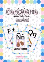 Vista previa - Refuerzo / NEE / Materiales de apoyo - CARTELERÍA ABECEDARIO MUSICAL DECORACIÓN AULA - Portada