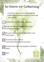 Vorschau - Mal- und Bastelvorlagen - Geburtstag - Deckblatt