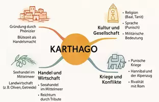 Vorschau - Arbeitsblätter - Arbeitsblätter zum Thema "Karthago" + Lösung & MP3 + Mindmap + Infografik - Seite 2