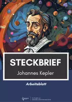 Vorschau - Arbeitsblätter - Steckbrief: Johannes Kepler (inklusive Lösung) - Deckblatt
