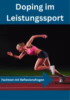 Vorschau - Arbeitsblätter - Sport LK / Leistungskurs 💉 Doping: Anabolika, EPO und Blutdoping - Deckblatt