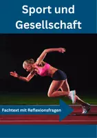 Vorschau - Arbeitsblätter - Sport LK Leistungskurs 🌍 Sport und Gesellschaft 📺 Freizeit, Bildung und Integration - Deckblatt