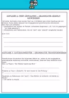 Vorschau - Arbeitsblätter - Grammatik im Kontext – Arbeitsblatt Klasse 6 - Seite 3