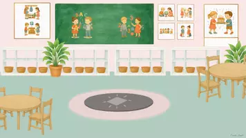 Vorschau - Präsentationen/Tafelbilder - Interaktives Klassenzimmer für die 1. Klasse mit Links - Seite 2
