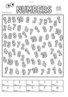 Vorschau - Mal- und Bastelvorlagen - Numbers 1-10: I Spy... (Count, Read & Colour) (Englisch Grundschule) - Seite 2
