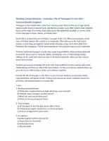 Vorschau - Arbeitsblätter - Everyday Life of Teenagers in the USA - Seite 1