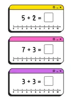 Προεπισκόπηση - Flashcards - Flashcards - Πρόσθεση και αφαίρεση με αριθμογραμμές - Σελίδα 1