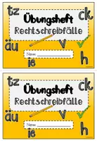 Vorschau - Arbeitsblätter - Übungsheft - Rechtschreibfälle (Klasse 4) - Seite 2