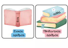 Προεπισκόπηση - Διαδραστικό υλικό - διακριση ουσιαστικων (ενικος-πληθυντικος αριθμος) - Σελίδα 1