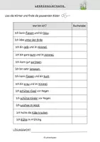 Vorschau - Aufgabenkarten - Lesespaziergang: Frühling, 2-fach differenziert - Seite 3