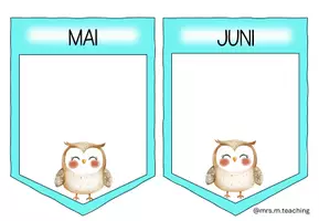 Vorschau - Anderer Materialtyp - Geburtstagskalender Eulen - Seite 3