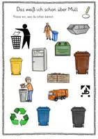 Vorschau - Arbeitsblätter - Arbeitsheft, Arbeitsblätter Müll, Abfall und Recycling Klasse 1,2 - Seite 3