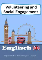 Vorschau - Arbeitsblätter - Reading Comprehension – Volunteering and Social Engagement - Deckblatt
