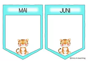 Vorschau - Anderer Materialtyp - Geburtstagskalender Tiger - Seite 3