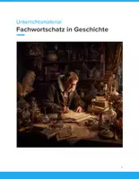 Vorschau - Unterrichtsreihen - Fachwortschatz Geschichte – Begriffe verstehen & anwenden Sek I - Deckblatt