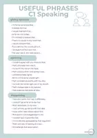 Vorschau - Fördermaterial/Inklusion - C1 Useful Speaking Phrases - Seite 1