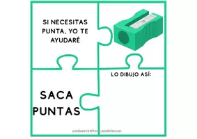 Vista previa - Hojas de trabajo - Puzle materiales del colegio - página 3