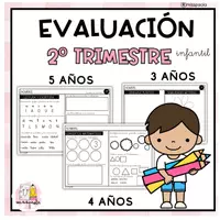Vista previa - Evaluación - EVALUACIÓN 2 TRIMESTRE INFANTIL - Portada