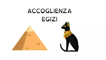 anteprima - Altro tipo di materiale - Accoglienza a tema ANTICO EGITTO - Pagina di copertina
